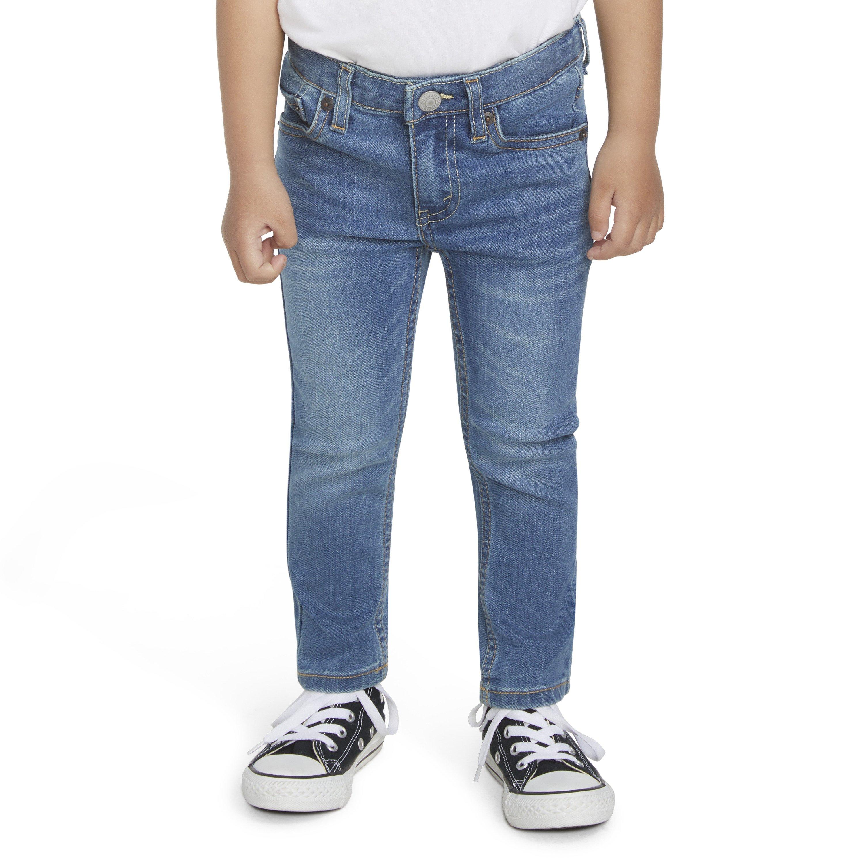 Levi's 510 Eco Performance Skinny Fit Lt Wash Toddler Boys' Calabasas Blue Denim Jeans - CALABASAS BLUE